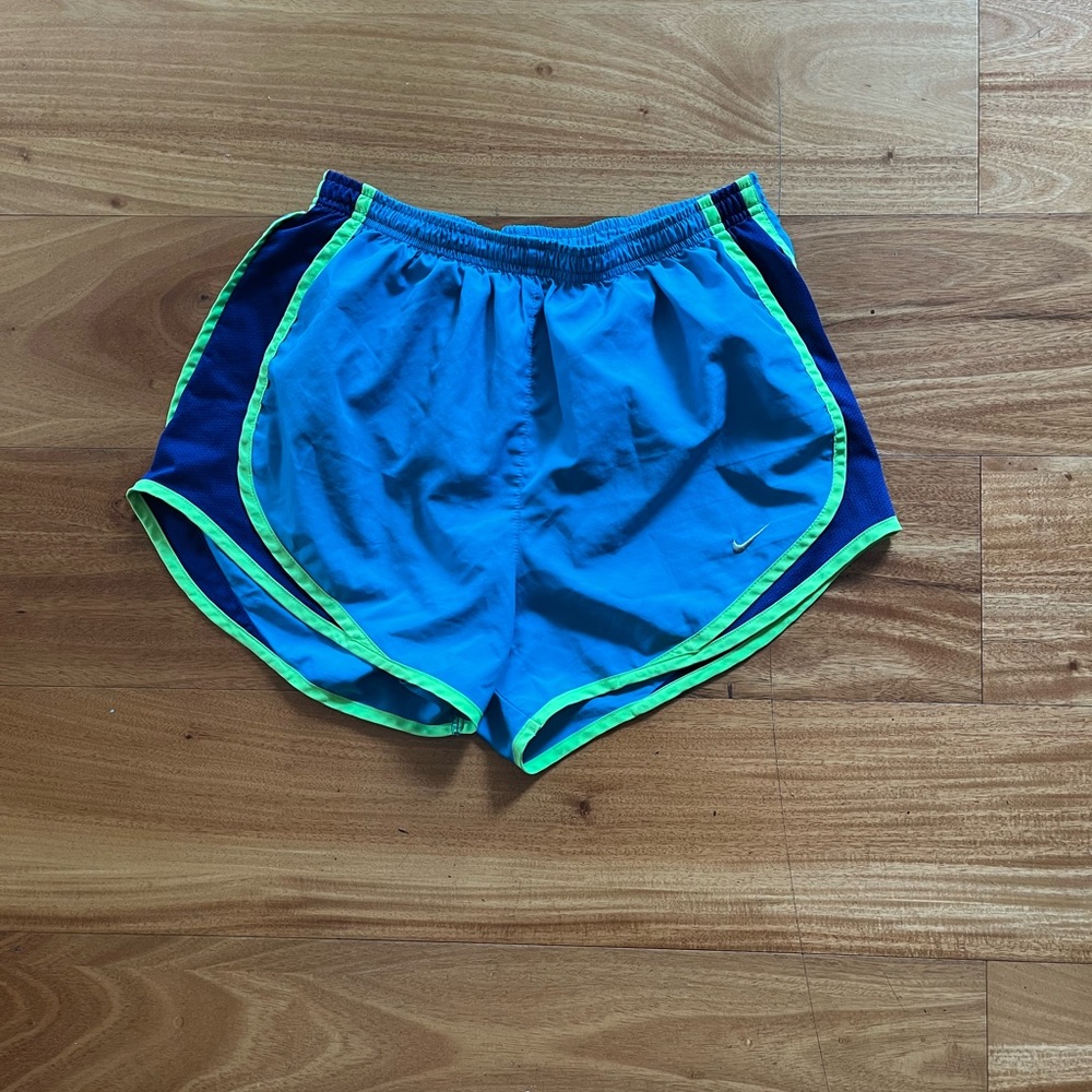 Nike tempo shorts, size small, blue